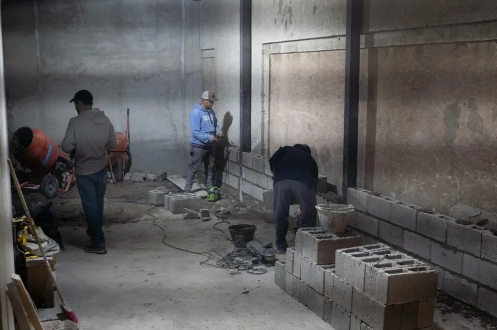 Los trabajos contemplan la adecuación completa del espacio interior. Foto gentileza 