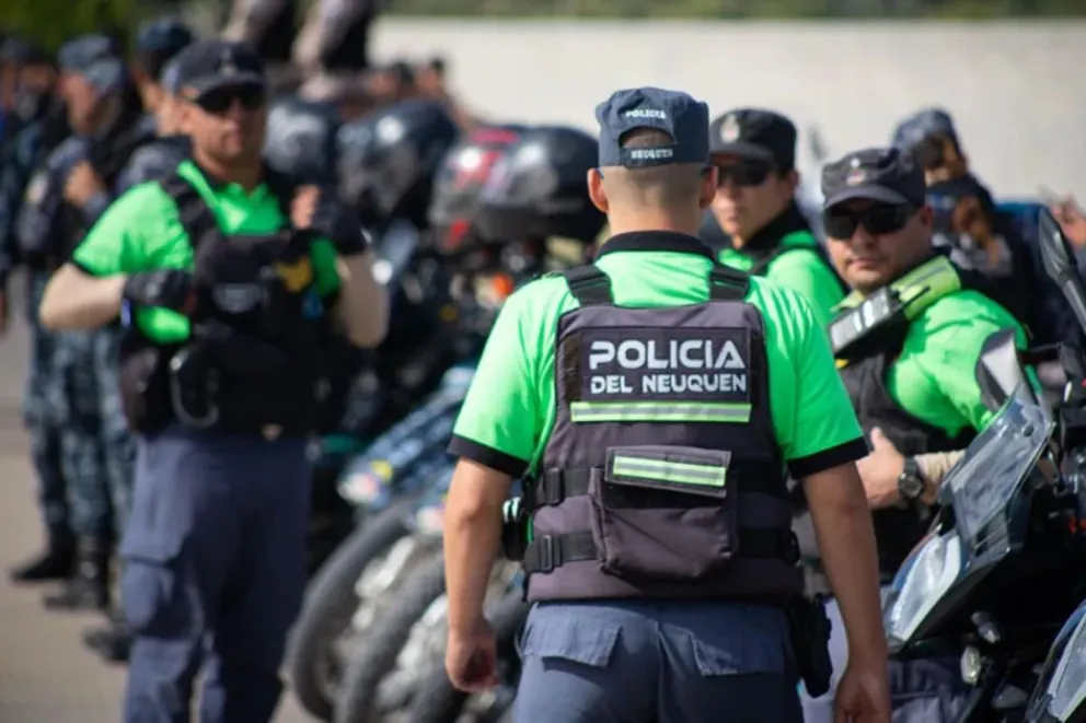El operativo está abocado a la zona de la Confluencia. Foto: Policía de Neuquén