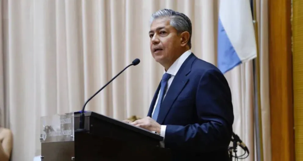 Rolando Figueroa, gobernador de Neuquén.