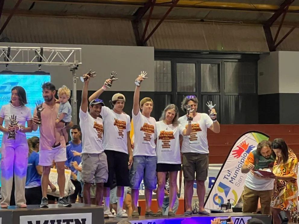 EUCA Bariloche en el podio. Gran tarea en San Rafael. Foto: gentileza.