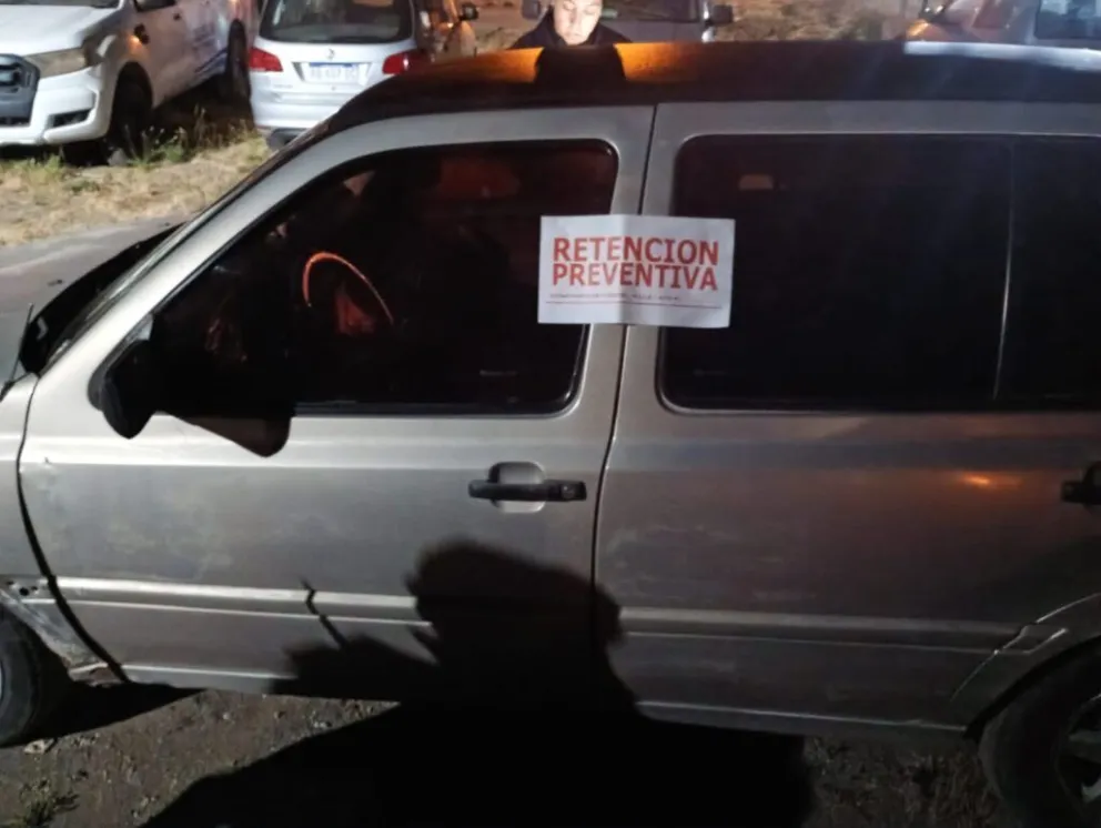 El grave caso se registró en un control en la calle Libertad. Foto: Municipalidad de Bariloche. 