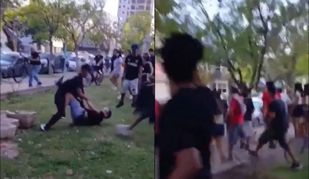 Los jóvenes se organizan en redes sociales para pelear.