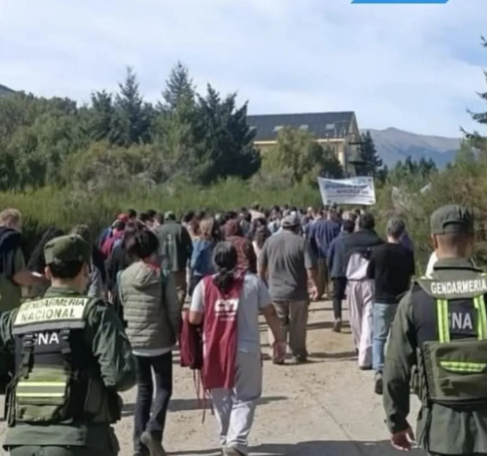 La manifestación se realizó el jueves de la semana pasada. Foto gentileza. 