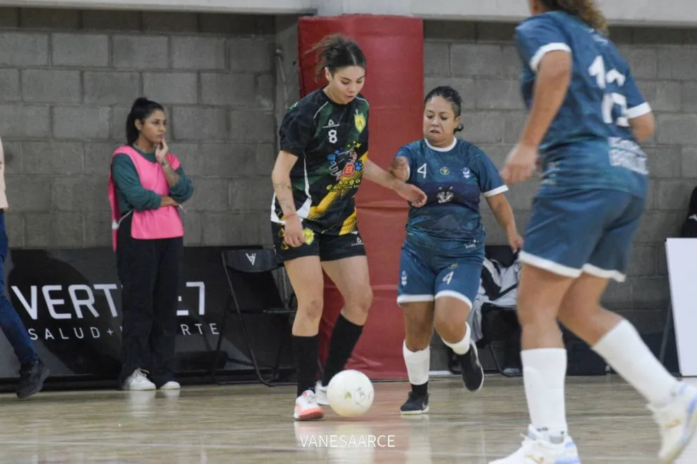La LDH femenina tuvo partidos con amplias goleadas este último fin de semana. Foto gentileza: Vanesa Arce