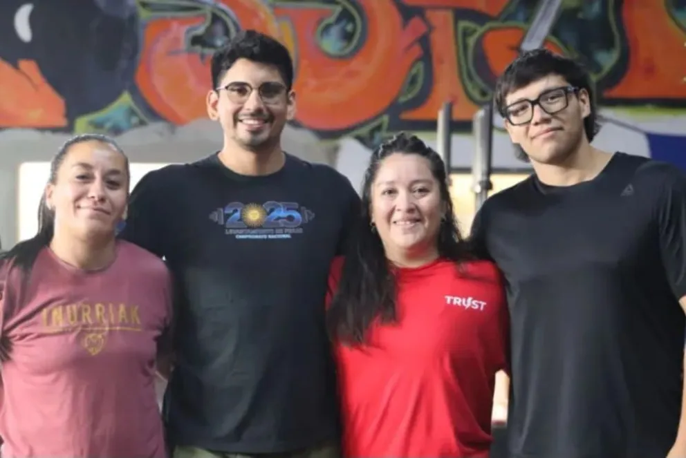 La organización está a cargo del equipo de pesas INURRIAK de Roca. Foto: gentileza.