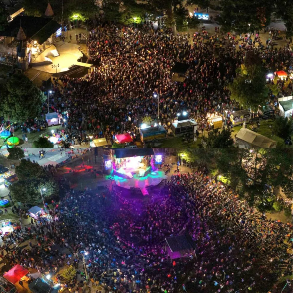 El festival se realizará en el anfiteatro de la plaza de Lago Puelo. Foto: ilustrativa.