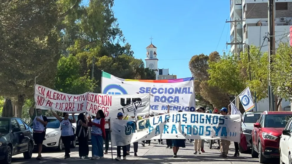 UnTER sostuvo que hubo un gran acatamiento al paro durante las dos jornadas. 