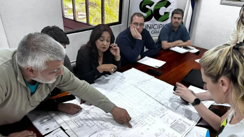 La Provincia optimiza el servicio de agua potable en Sierra Grande y Playas Doradas. Foto gentileza