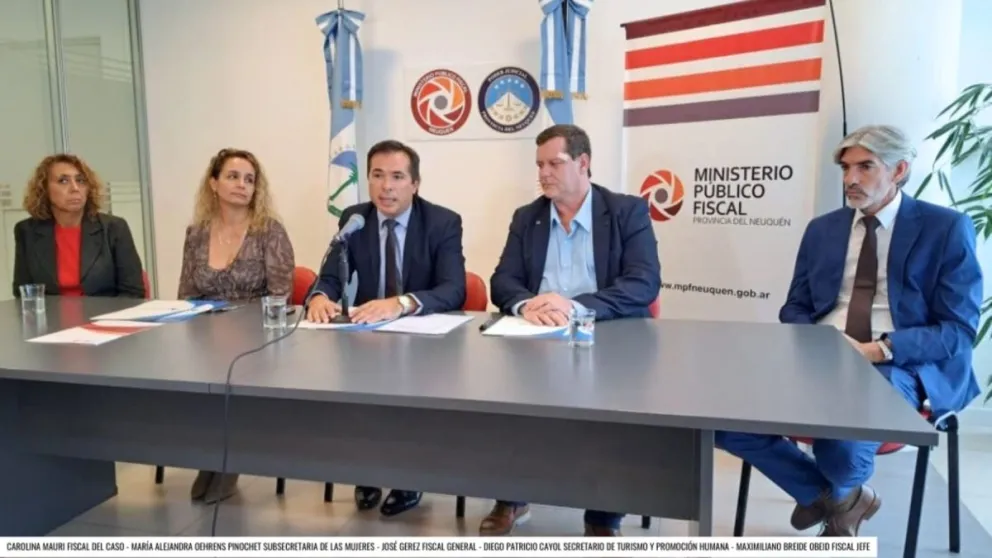 El anuncio fue realizado en conferencia de prensa brindada en la Ciudad Judicial de Neuquén.
