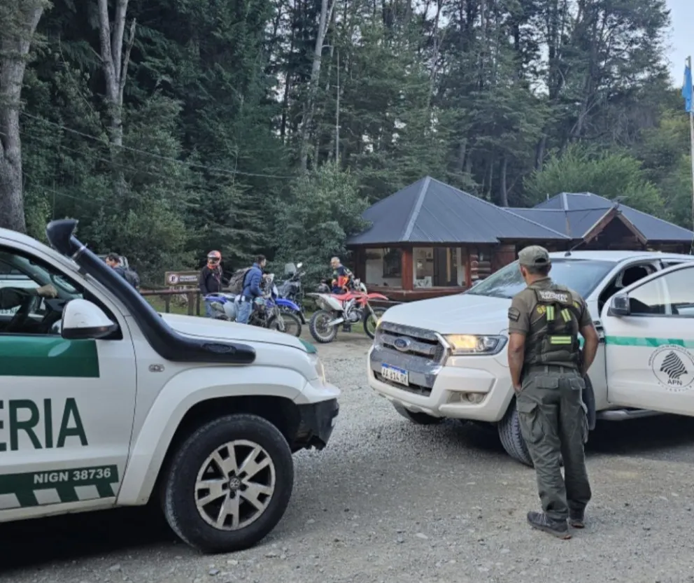 La situación fue advertida por visitantes y prestadores turísticos. Foto: Parque Nacional Nahuel Huapi.