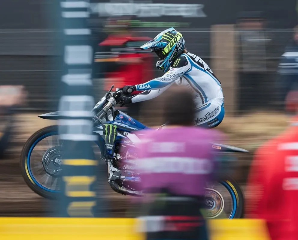 El Mundial ya arrancó y se vienen los primeros registros oficiales. Fotos: MXGP Argentina.