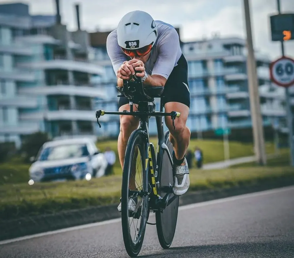 Guillermo García ya conoce muy bien Punta del Este y buscará estar bien adelante. Foto: gentileza.