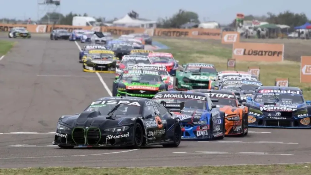 Santero en punta. El mendocino ganó la segunda fecha del TC. Foto: gentileza.