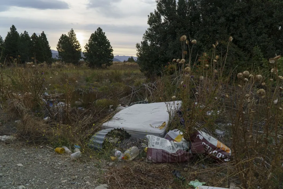 La zona del este es una de las más complicadas en cuanto a basurales se refiere. Fotos: Marcelo Martínez.