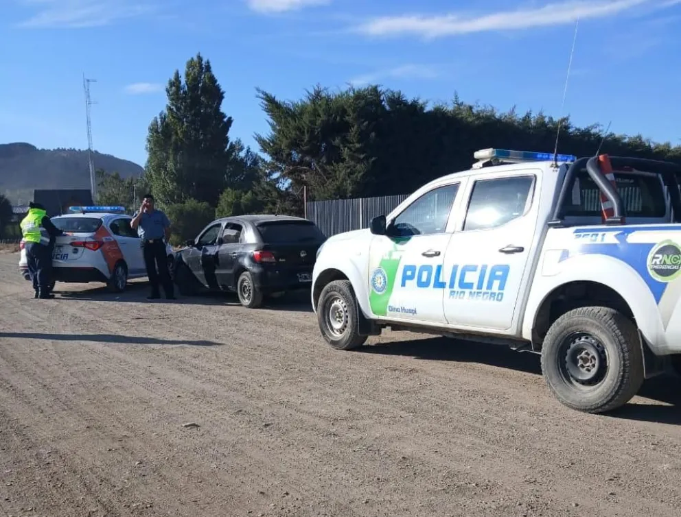 El conductor fue demorado y se iniciaron actuaciones judiciales por el delito de Resistencia a la Autoridad.