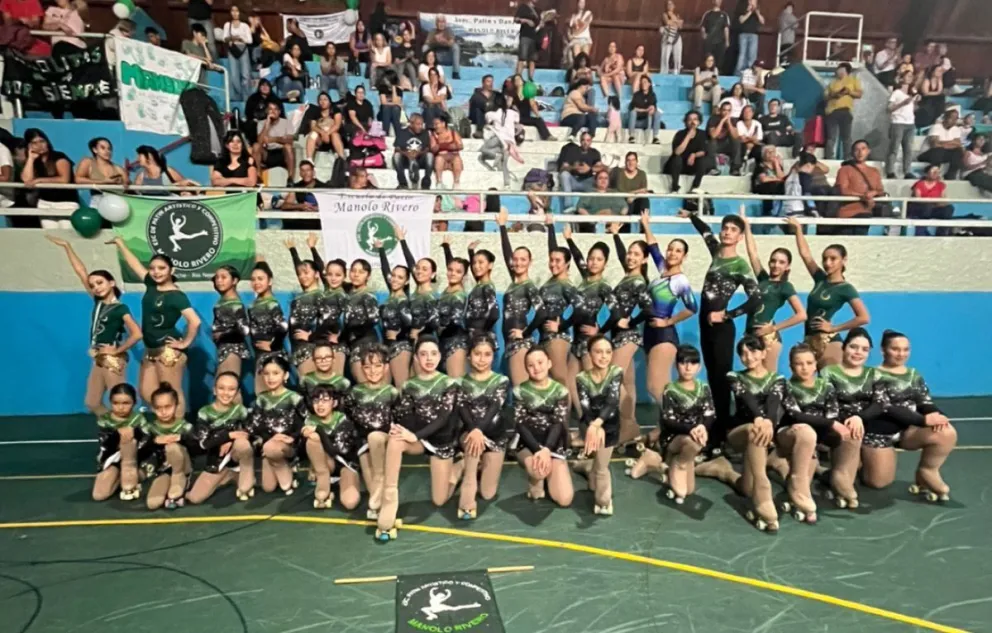 El equipo "Manolo Rivero" se lució en la primera fecha competitiva del año. Foto gentileza 