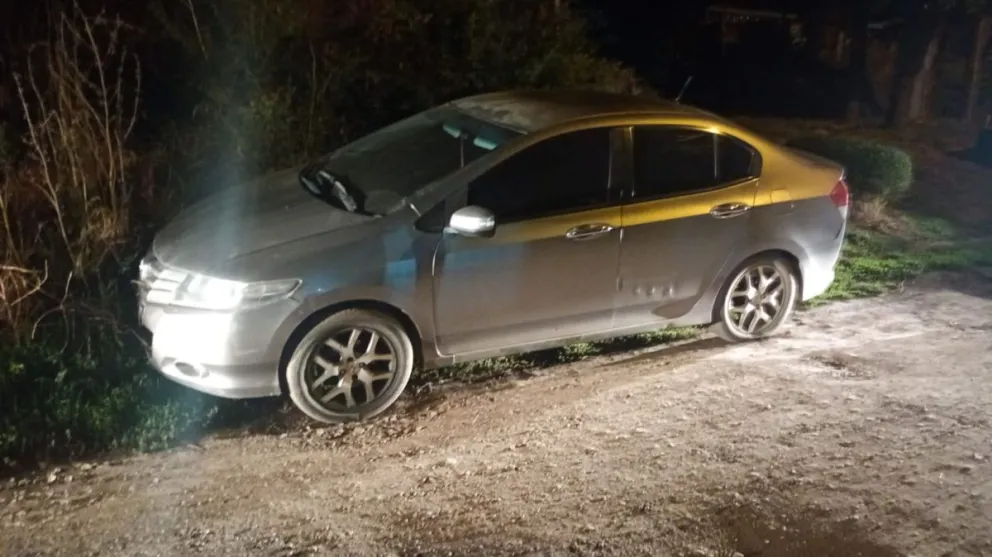 Se trata de un Honda City, localizado en el barrio Virgen Misionera. 