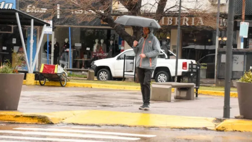 La lluvia comenzó a sentirse alrededor de las 5 de la madrugada. 