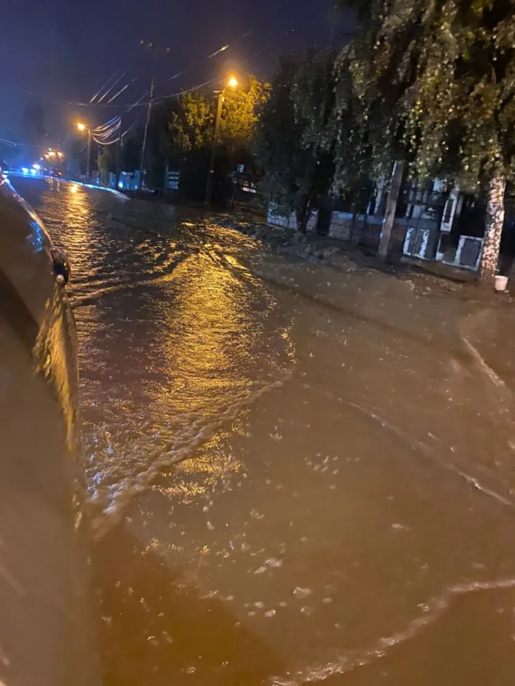 El Servicio Meteorológico Nacional indicó que se acumpló entre 50 y 80 milímetros de lluvia. 