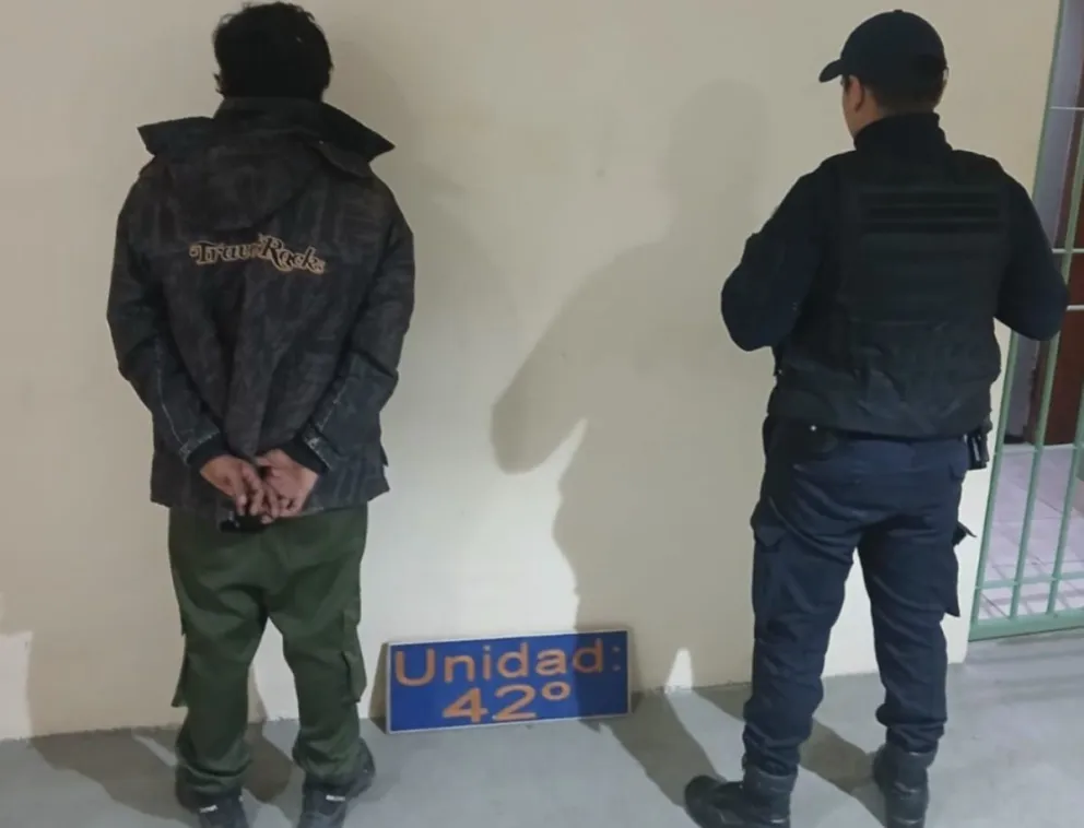 El hombre quedó a disposición de la justicia para continuar con su proceso. Foto gentileza. 
