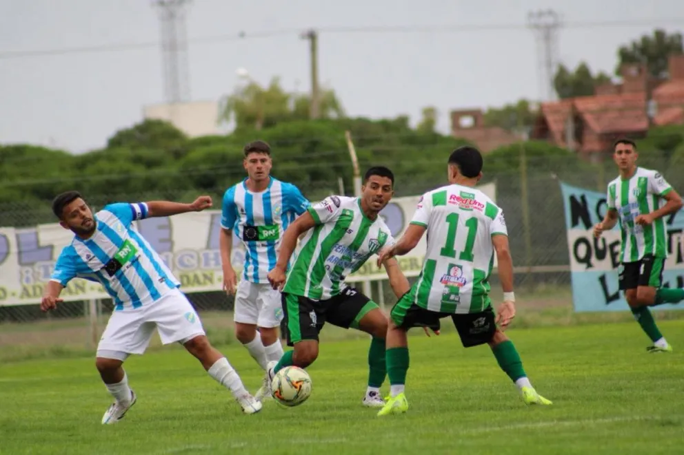 A Sol de Mayo se le escaparon dos puntos importantes en casa. Fotos: facebook club Germinal.