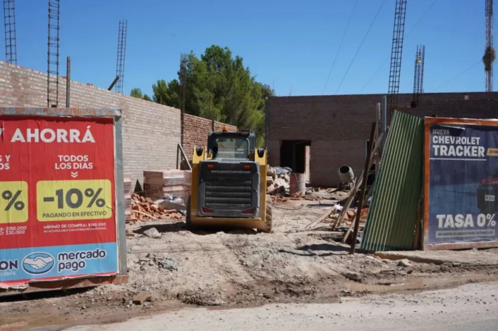 Ya se concretó el 41% de la construcción.