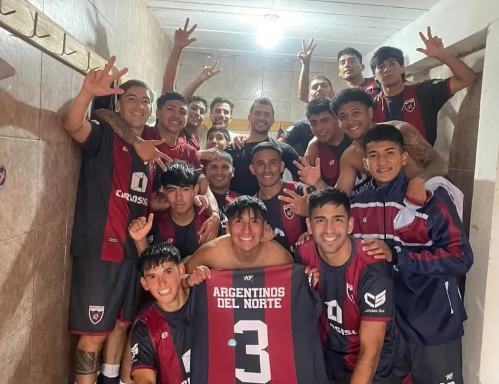 Argentinos del Norte sumó dos triunfos en fila y manda en la zona Campeonato. Foto: gentileza.