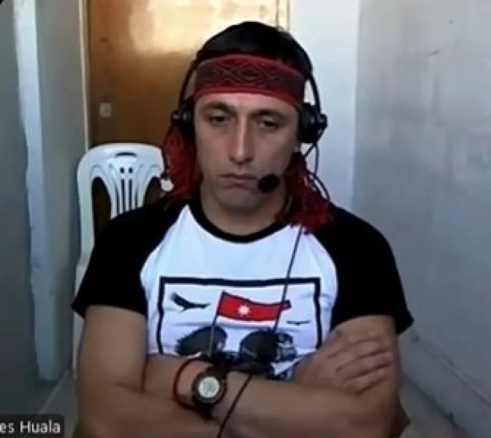 Jones Huala continuará detenido en Rawson hasta el mes de junio. 