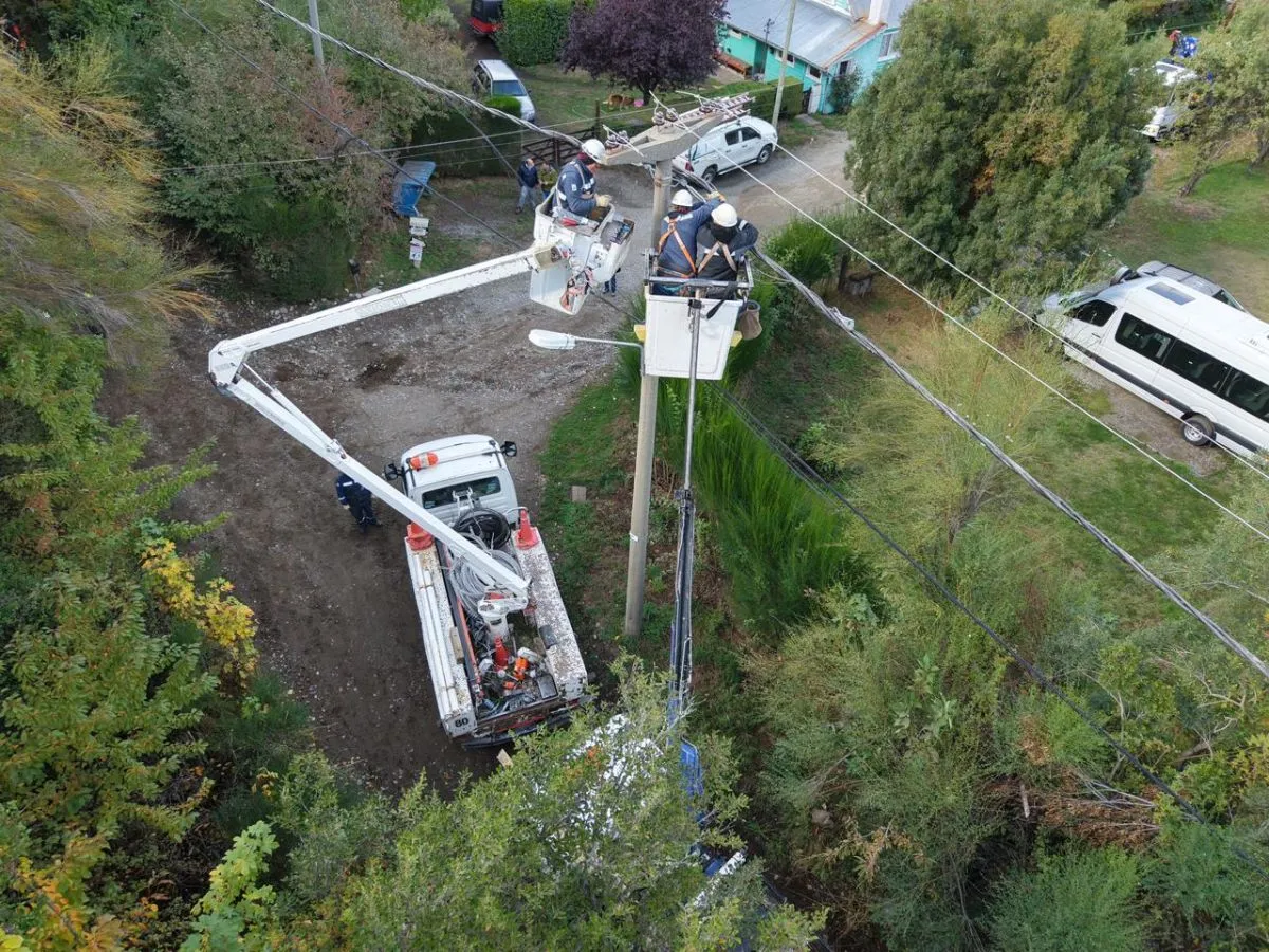 Corte de luz programado afectará barrios del oeste de Bariloche este viernes