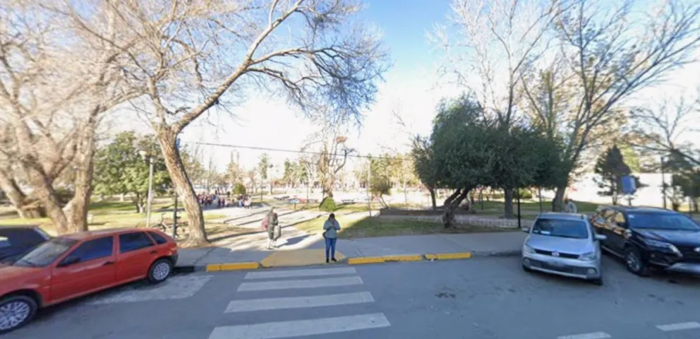 La víctima fue atacada por sorpresa.