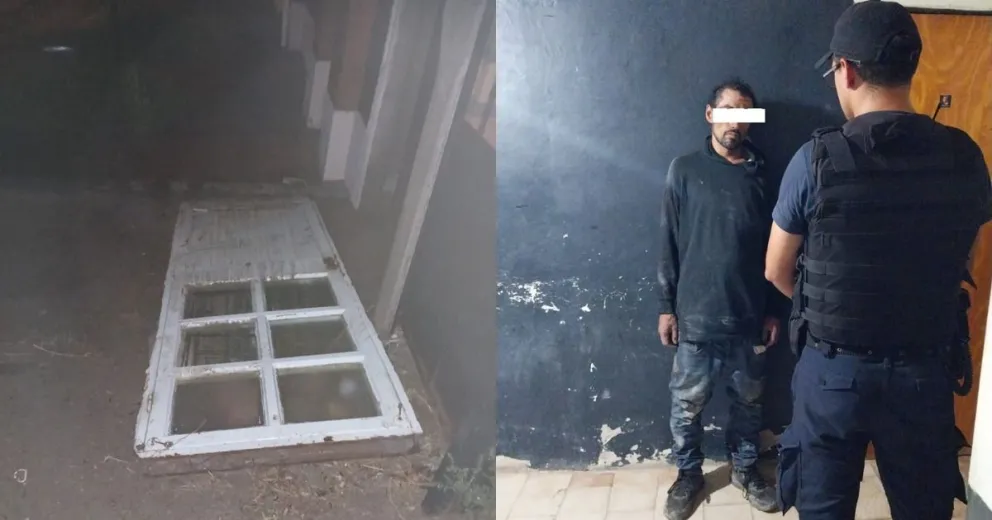  La detención se caratuló bajo el delito de hurto en grado de flagrancia. Foto: Prensa Policía de Río Negro.