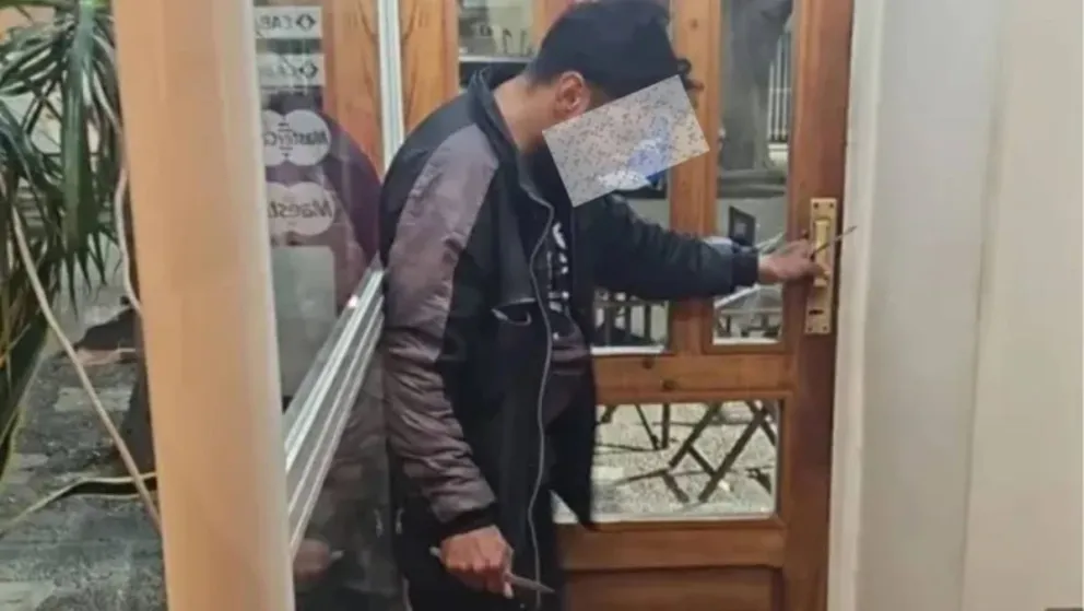 El hombre estaba bajo el efecto de sustancias. Foto: Gentileza LM Neuquén