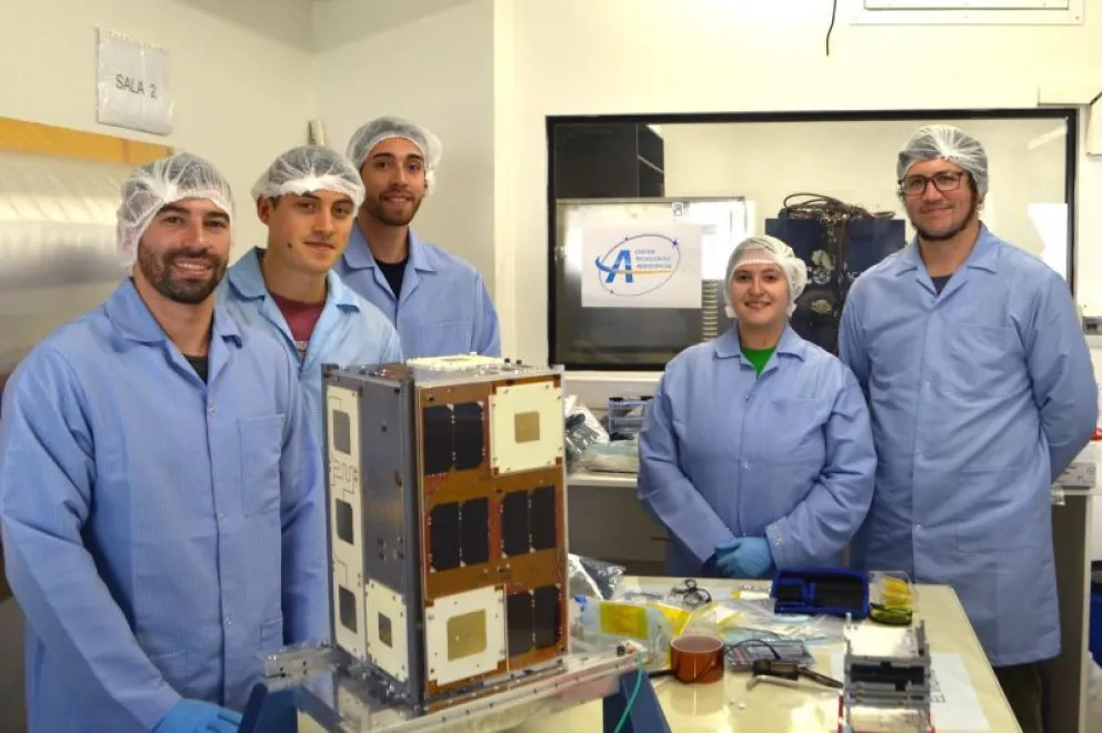 De la UNLP a la NASA. Foto gentileza: Prensa Facultad de Ingeniería