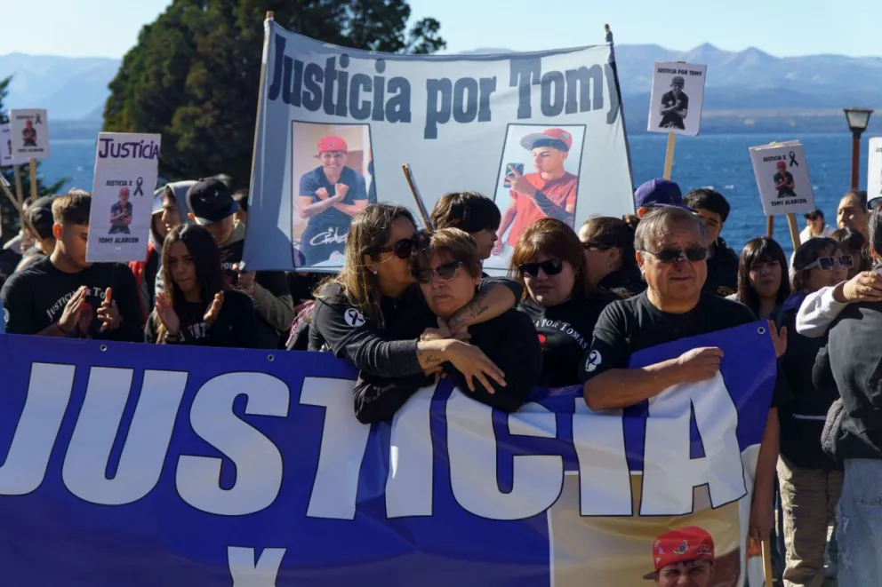 La famiia mantiene vigente el pedido de justicia por el crimen de "Tomi". Foto archivo: Marcelo Martínez