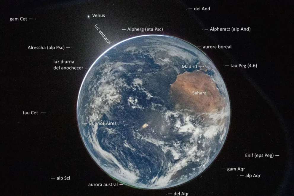 Neuquén fue captada junto a grandes ciudades del mundo,