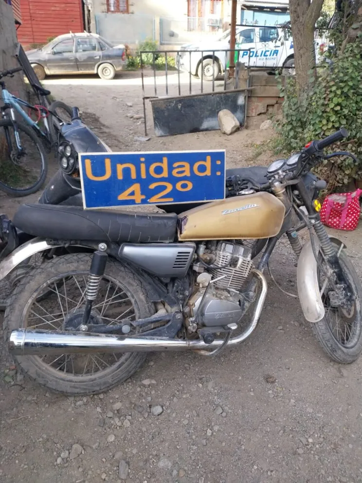 Una motocicleta presentaba un pedido de secuestro activo por robo, mientras que otras dos tenían el número de motor limado. 