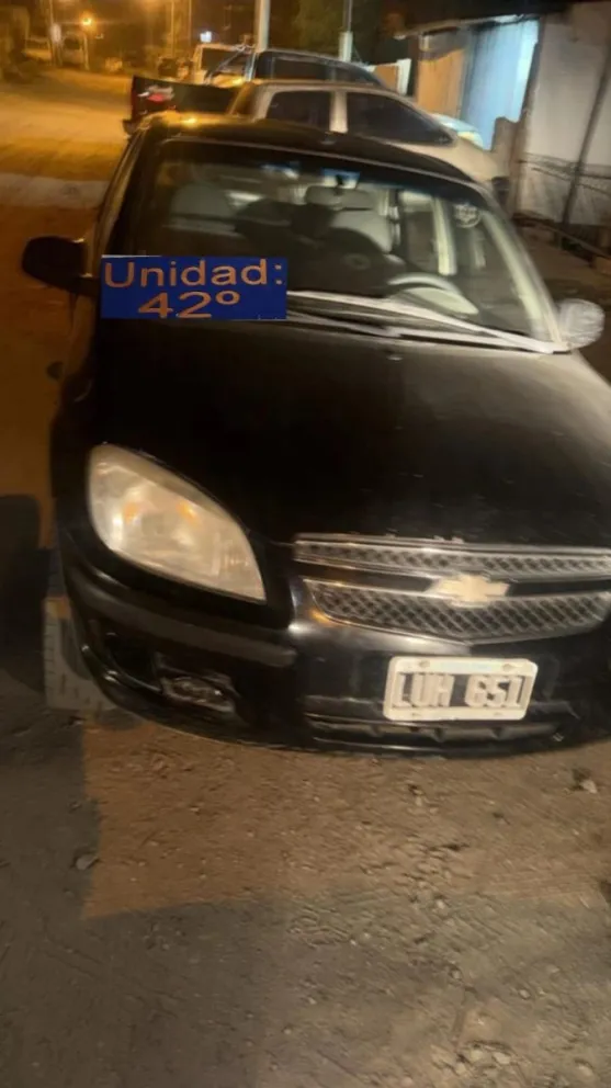  El vehículo había sido sustraído la noche anterior en el barrio El Frutillar. 