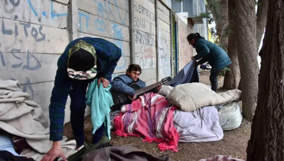 La inseguridad ha crecido desde que las personas en situación de calle se han instado en la zona.