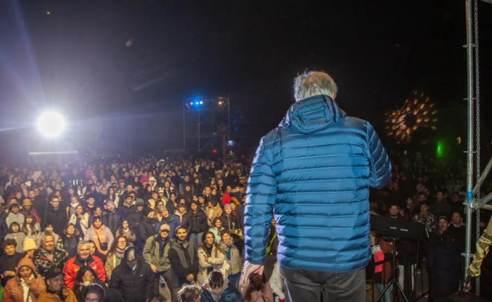 La Fiesta del Chocolate fue organizada por la Cámara de Chocolateros, junto al Municipio y EMPROTUR. Foto: Bariloche Informa.