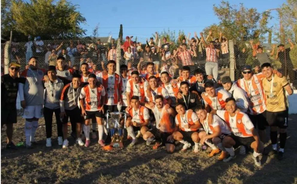 El festejo de San Patricio en Zapala. Bicampeón. Foto: gentileza.