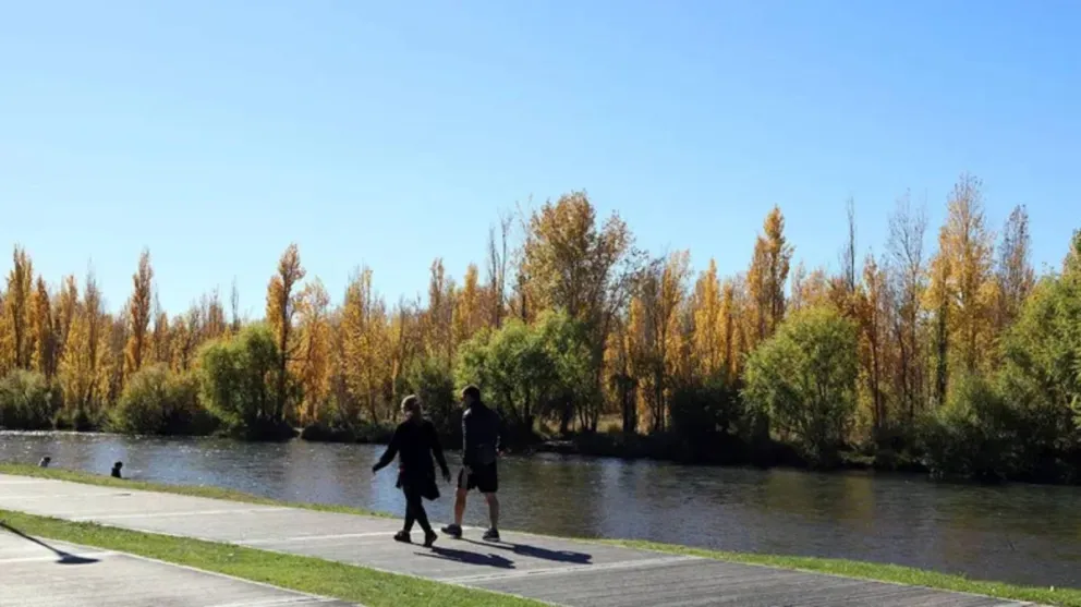 El otoño comenzó con temperaturas agradables en Neuquén.