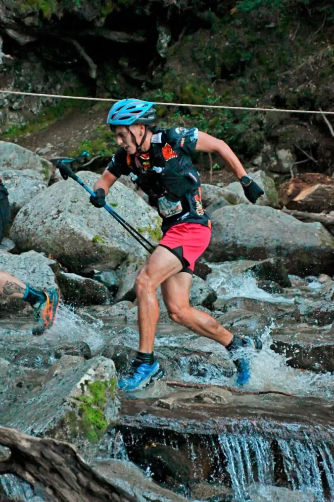 Tobias Barucco y otra gran tarea. Ahora en 21 kilómetros. Fotos: gentileza.
