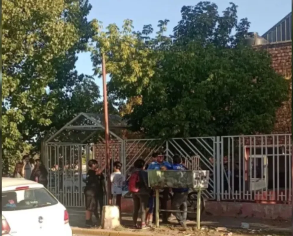 Los vecinos salieron corriendo del lugar.