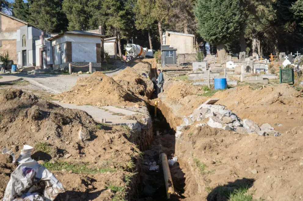 La intervención incluye un mausoleo donde descansarán los restos de Wiederhold.