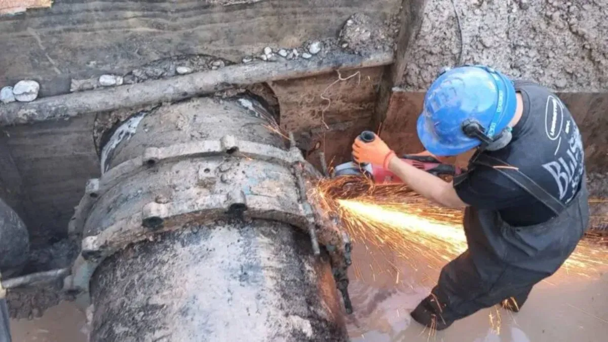 General Roca: corte de agua de 24 horas afectará varios barrios por trabajos en el acueducto