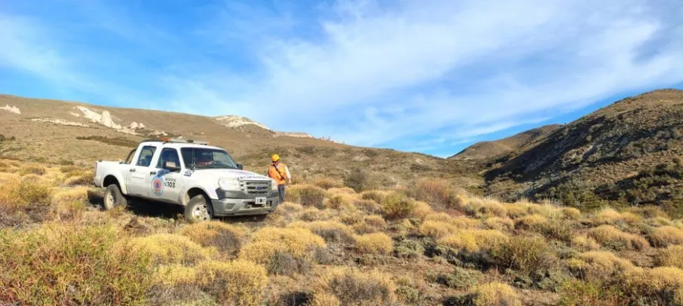 El rescate se realizó este jueves por la tarde. Fotos: Municipalidad de Bariloche.