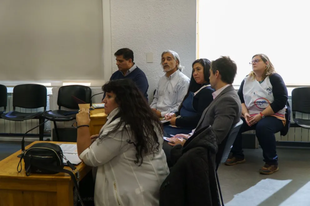La audiencia se llevó a cabo este martes por la mañana. Fotos: Marcelo Martínez.