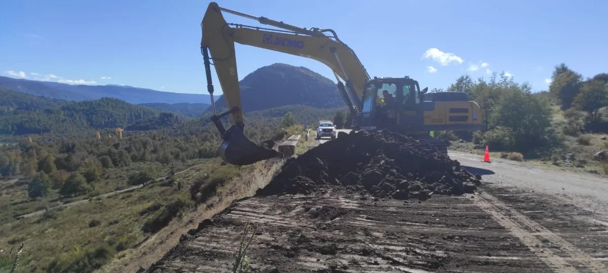Vialidad Nacional reduce la calzada en ruta 40 por trabajos en Pil Pil