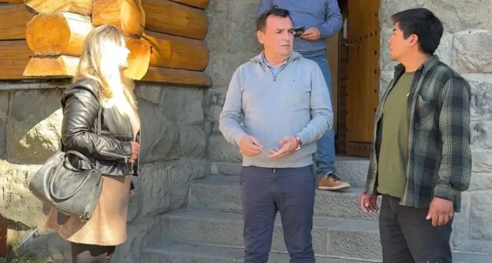 El Ministro de Seguridad y Justicia de Río Negro, Daniel Jara encabezó el encuentro. Foto: Policía de Río Negro.