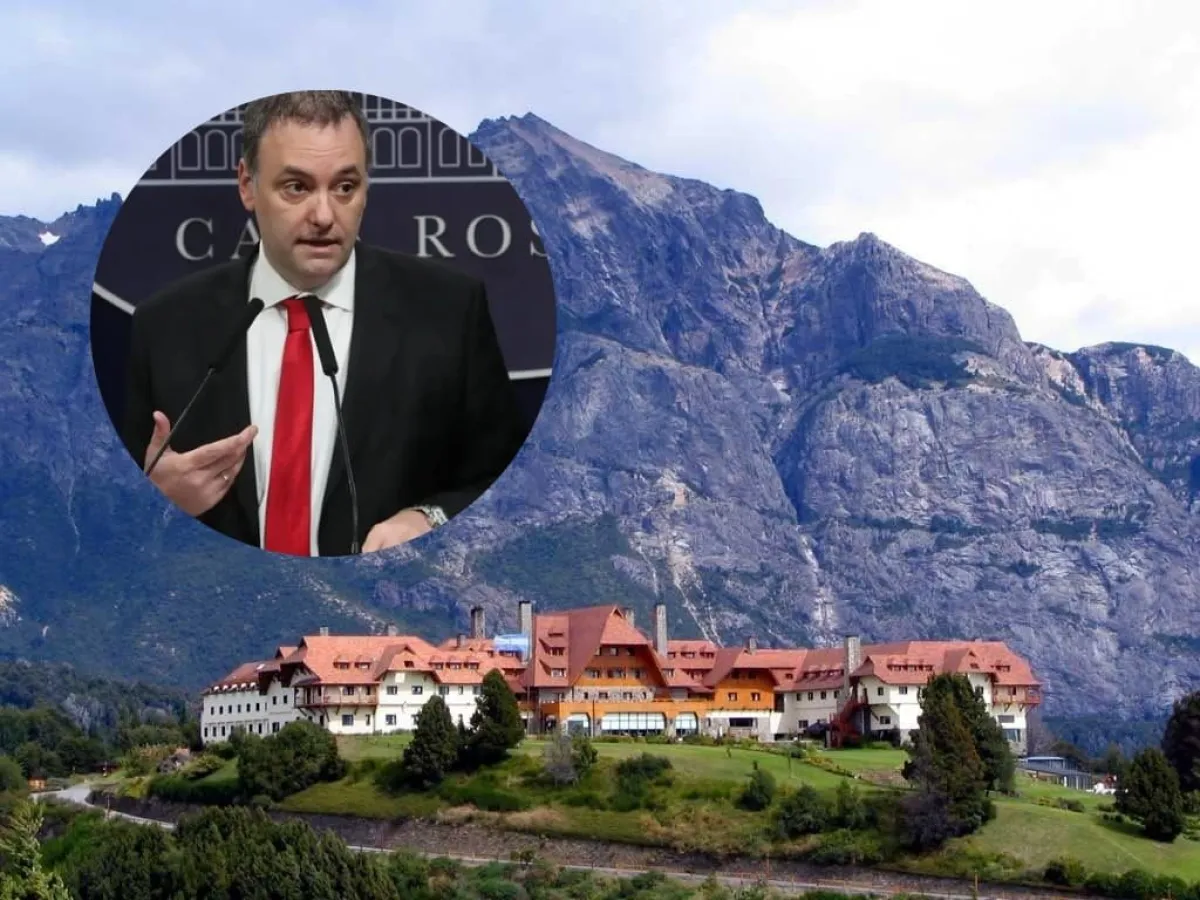 La Justicia investiga viaje de lujo de Adorni al Hotel Llao Llao por más de 6.000 dólares